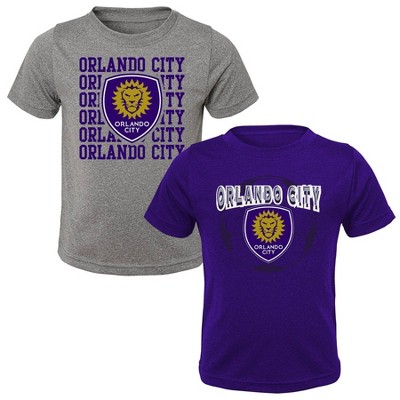 Mls Orlando City Sc Women's Split Neck T-shirt : Target