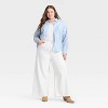 Women's Long Sleeve Collared Neck Button-Down Shirt - Universal Thread™ - 3 of 3