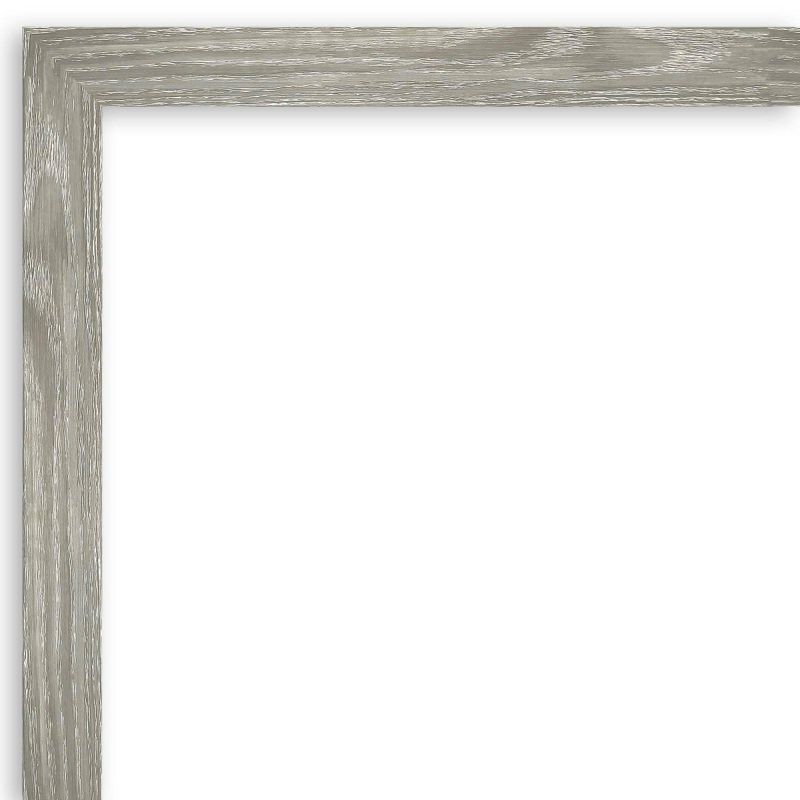 30&#34; x 24&#34; Dove Square Framed Wall Mirror Graywash - Amanti Art, 3 of 8