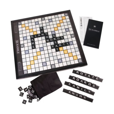 Probe Hues Wooden Turntable Scrabble Set