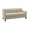 Hilda 73"Wide Living Room sofa with Flared Arms | ARTFUL LIVING DESIGN-BEIGE - 2 of 4