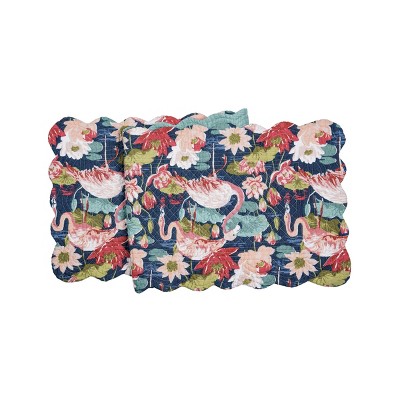 C&F Home 14" x 51" Flamingo Lagoon Table Runner