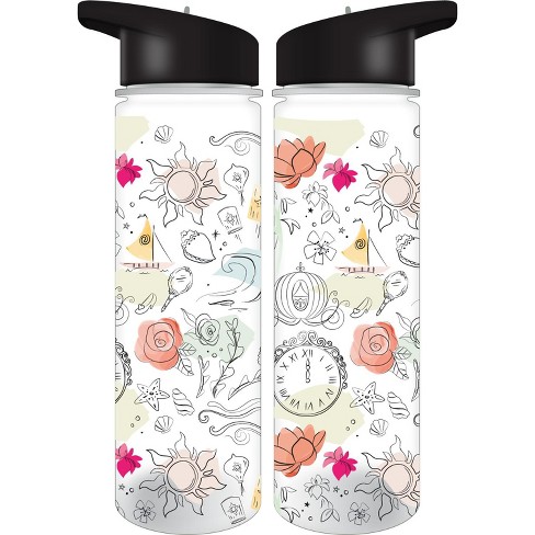 Disney Princess Monogrammed Water Bottles ⋆ The Pike's Place