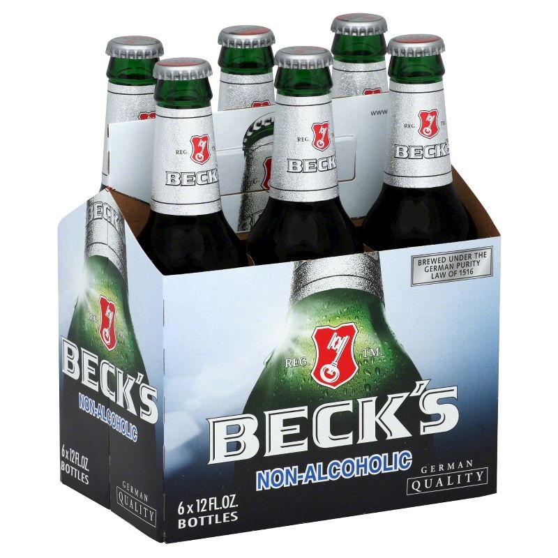 Beck&#39;s Non-Alcoholic Beer - 6pk/12 fl oz Bottles, 1 of 2