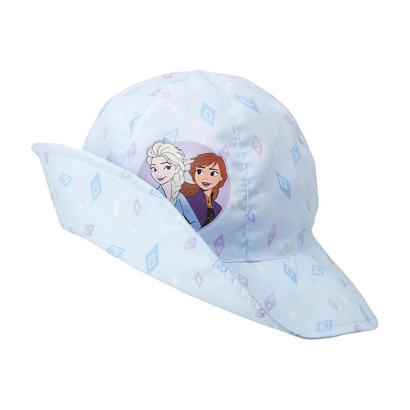 Disney Girls’ Bucket Hat – Reversible Frozen Sun Hat, Toddler Ages 2-4, 2 of 5