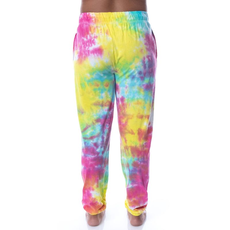 Friends TV Show Logo Womens' Tie Dye Sleep Pajama Pants Loungewear Multicolored, 2 of 4