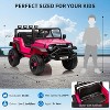 Jojoka 12V Kids Electric Ride on Truck，Parent Remote Control Car for Kids - 2 of 4