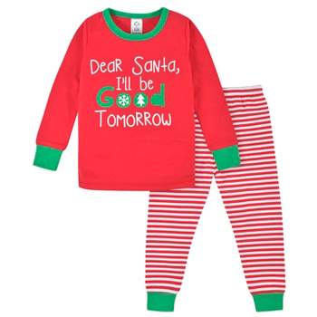 2-Piece Infant & Toddler Neutral Ho Ho Ho Snug Fit Cotton Pajamas