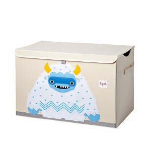 3 Sprouts Kids Toy Chest - Yeti - 1 of 3