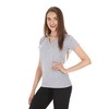 Minus33 Merino Wool Micro Weight - Women's Wool V-Neck T-Shirt Woolverino - image 4 of 4