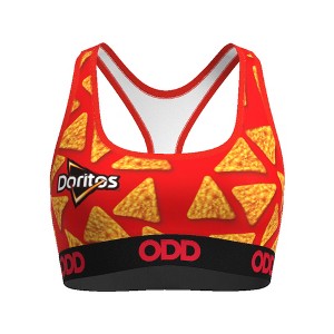ODD SOX, Women's Fun Candy & Snackfood Sport Bra, Assorted Styles - 1 of 3
