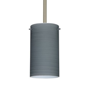 Besa Lighting Stilo 7 1 - Light Pendant in  Satin Nickel - 1 of 1