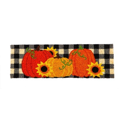 Evergreen Buffalo Plaid Pumpkins Kensington Switch Mat