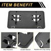 Unique Bargains License Plate Bracket for Ford F-150 15-17 No.FL3Z17A385B with Screws 1 Set - 4 of 4