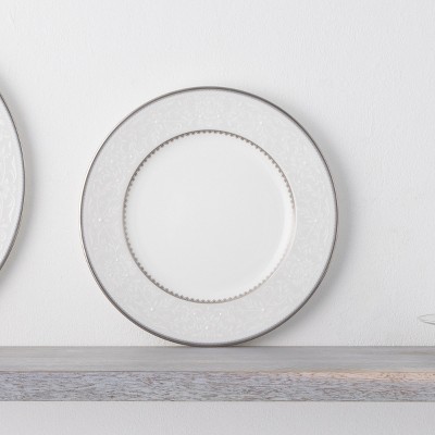 Brocato Floral Porcelain 5-Piece Place Setting with Platinum Band