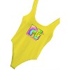 MTV Logo Tank Bodysuit for Women - Sleeveless Vintage-Inspired 80s 90s Festival Wear - Classic Music Television Bodysuit - 4 of 4