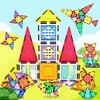 PICASSO-TILES 21 PC Windows and Doors, Magnetic Tiles, Building Blocks, STEM Toys for Kids 3+ - 3 of 4