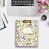 Day Designer Weekly/Monthly Wirebound Teacher Lesson Planner Clipboard 8.5"x11" Hardcover Butterfly Garden - 2 of 4