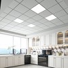 Smooth Drop Ceiling Tile - Fire-Rated, Waterproof, Reusable - Premium PVC, No Sag and Breakage, White - 2 of 4