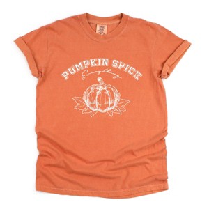 Simply Sage Market Pumpkin Spice Grunge Garment Dyed Tee - 1 of 4