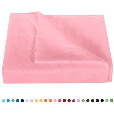 Brushed Microfiber Flat Sheet Only, Super Soft Hotel Quality Top Sheet - NTBAY