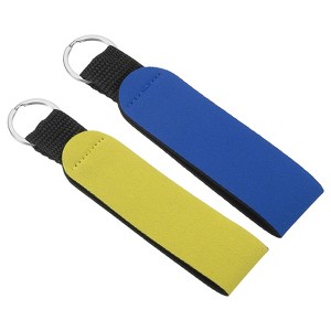 Unique Bargains Neoprene Water Sports Waterproof Floating Keychains 2 Pcs - 1 of 4