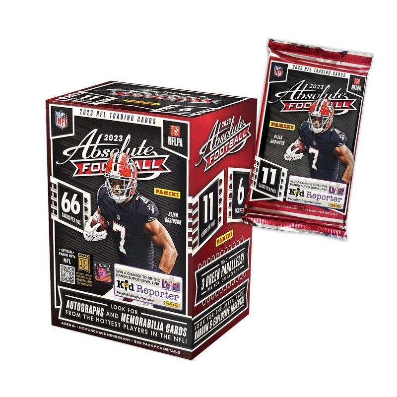 2023 Panini NFL Absolute Football Trading Card Blaster Box, 2 of 4