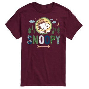 Men's - Peanuts - Ranger Snoopy Short Sleeve Graphic T-Shirt - 1 of 4