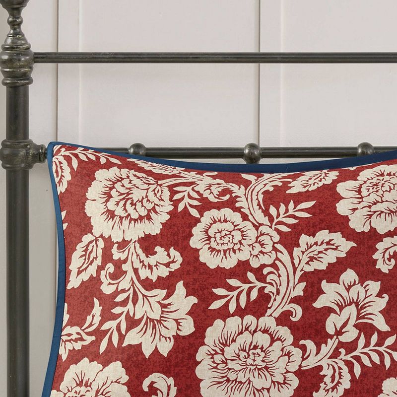 Rose Cotton Twill Comforter Set 9pc, 6 of 16