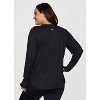 RBX Active Women's Buttery Soft Stretch Jersey Crewneck Long Sleeve Tunic Top with Thumbholes - 2 of 4