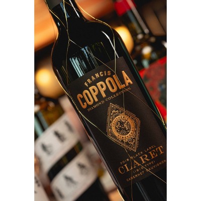 Francis Coppola Diamond Black Label Claret Cabernet Sauvignon Red Wine - 750ml Bottle