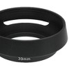 Unique Bargains Metal Screw-in Mount Curved Design Tilted Vented Camera Lens Hood 39mm Filter Thread Black - 4 of 4