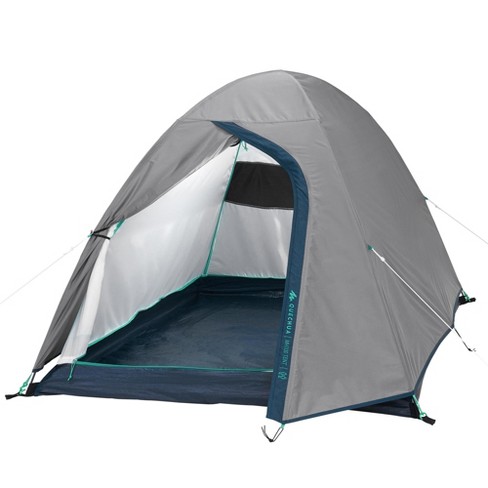 pik Uitpakken Wind Decathlon Quechua Quechua Mh100 Waterproof Camping Tent 2 Person, Gray :  Target