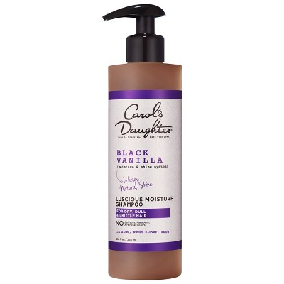 Carol's Daughter Black Vanilla Moisture & Shine Sulfate Free Shampoo for Dry Hair 12 floz