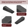Unique Bargains Anti-Slip Design Zinc Alloy PVC Elastic Door Stopper 2 Pcs - 4 of 4