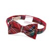 Hope & Henry Boys' Classic Bow Tie (Red Holiday Tartan, Large) - 2 of 2