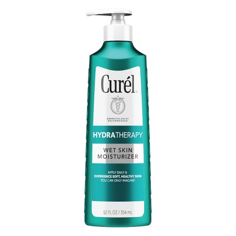 Curel Hydra Therapy Wet Skin Moisturizer, Lightweight In Shower Lotion For  Dry Or Extra Dry Skin Unscented - 12 fl oz