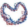 4E's Novelty 72 Patriotic Beads Necklaces (72 Pack) Bulk Star Shaped for 4th of July, Perfect party favors and accessories for Kids and Adults - 2 of 4