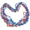 4E's Novelty 72 Patriotic Beads Necklaces (72 Pack) Bulk Star Shaped for 4th of July, Perfect party favors and accessories for Kids and Adults - image 3 of 4