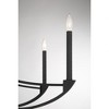 Savoy House Preserve 8 - Light Chandelier in  Matte Black - 3 of 4