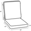 Arden Selections Acrylic Foam Chair Cushion, 20" x 20" - 4 of 4