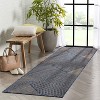 Well Woven Linden Indoor OutdoorFlat Weave Pile Stripes Geometric Area Rug - 3 of 4