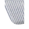 Deny Designs Holli Zollinger Aegean Striped Memory Foam Bath Rug Blue : Microfiber, Machine Washable, Non-Slip Backing - 2 of 3