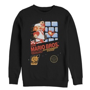 Men's Nintendo NES Super Mario Bros Sweatshirt - 1 of 3