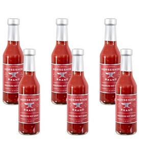 Horseshoe Brand Spicy Habanero Hot Sauce - Case of 6/8 fz - 1 of 3