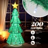 Karl Home 6ft Pre-Lit Pop-Up Christmas Tree with 200 LED Lights Outdoor Decoration - 4 of 4