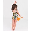 RuffleButts Baby/Toddler/Kid Girls UPF50+ Tie Shoulder One Piece - 4 of 4