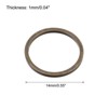 Unique Bargains Round Hollow Open Bezel Linking Ring for Jewelry Making 20 Pcs - 2 of 4
