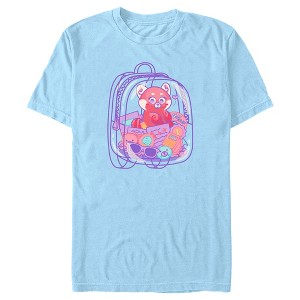 Men's Turning Red Kanji Red Panda T-Shirt - 1 of 4