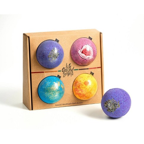 Being Frenshe Milky Moisturizing Fresh Scented Bath Bomb Set With Essential  Oils - Cashmere Vanilla - 6ct/3oz : Target